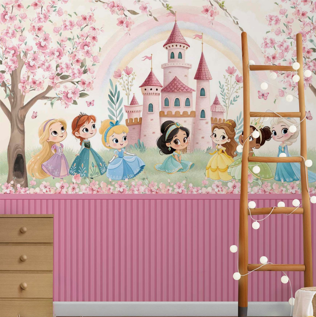 Princesas no Castelo Encantado Aquarela - 00110541