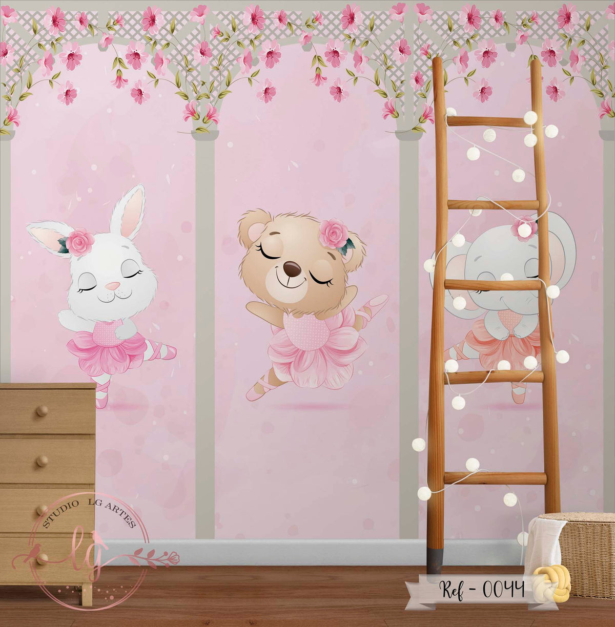 Bailarina Animals Cute - 0044