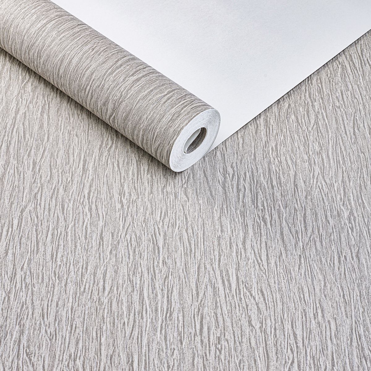 Papel de Parede Efeito fibras naturais chumbo - BRE-YS-979902