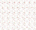 Papel de Parede Treliça de Fitas Rosa com Mini Laços e Flores