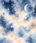 Papel de Parede nebulosa aquarela