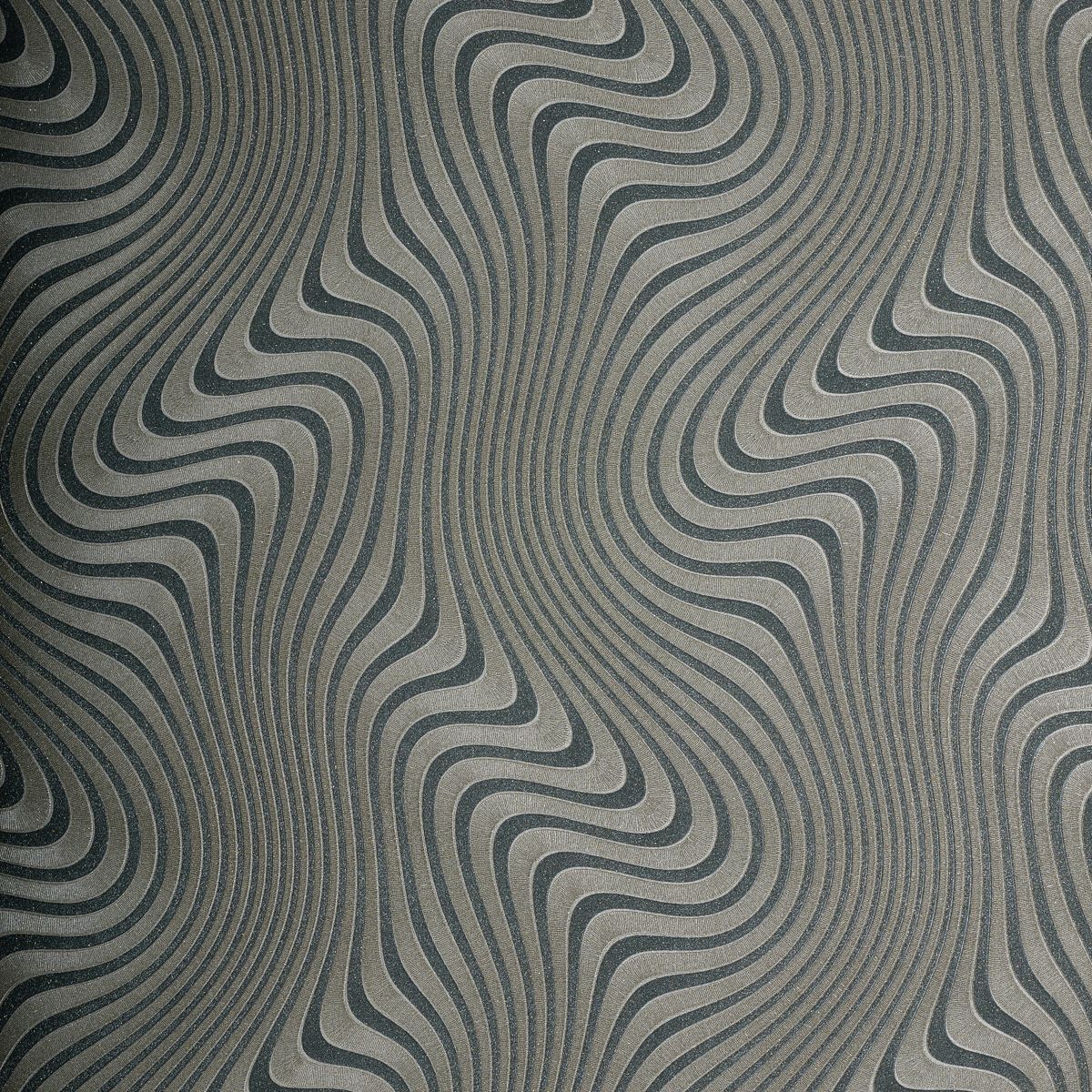 Papel de Parede geométrico ondas sinuosas 3D - VEN-BY3205