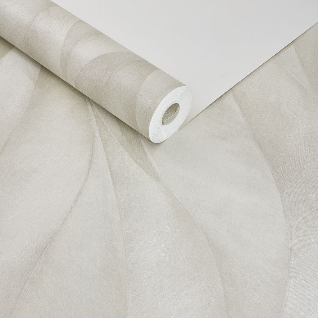 Papel de Parede folhas bege abstratas - VEN-BY3303
