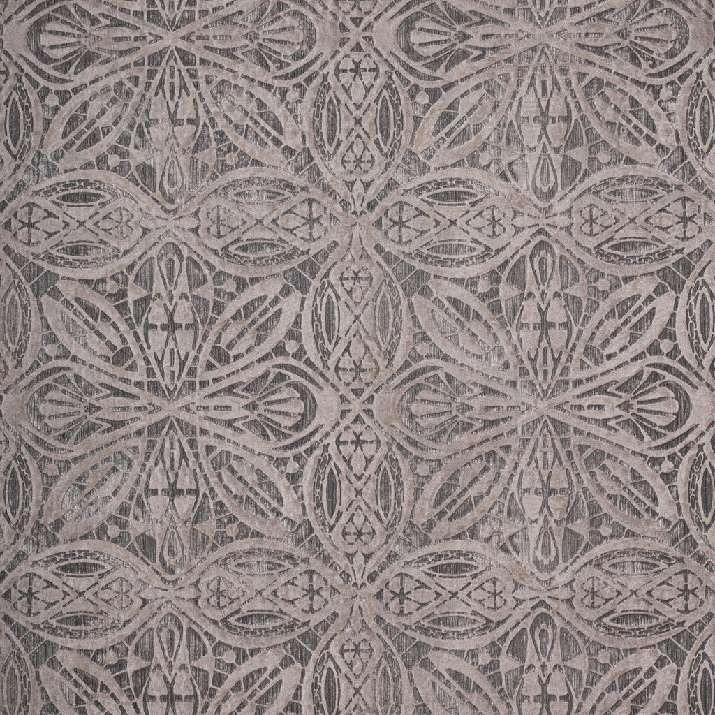 Papel de Parede arabesco geométrico marrom mandala - VEN-BY3505