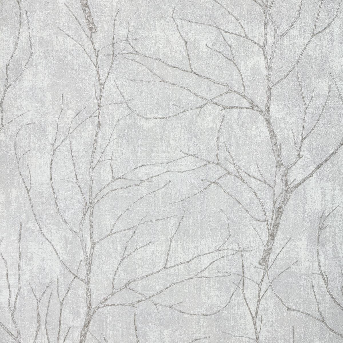 Papel de Parede galhos secos árvores cinza delicado - VEN-LB6003