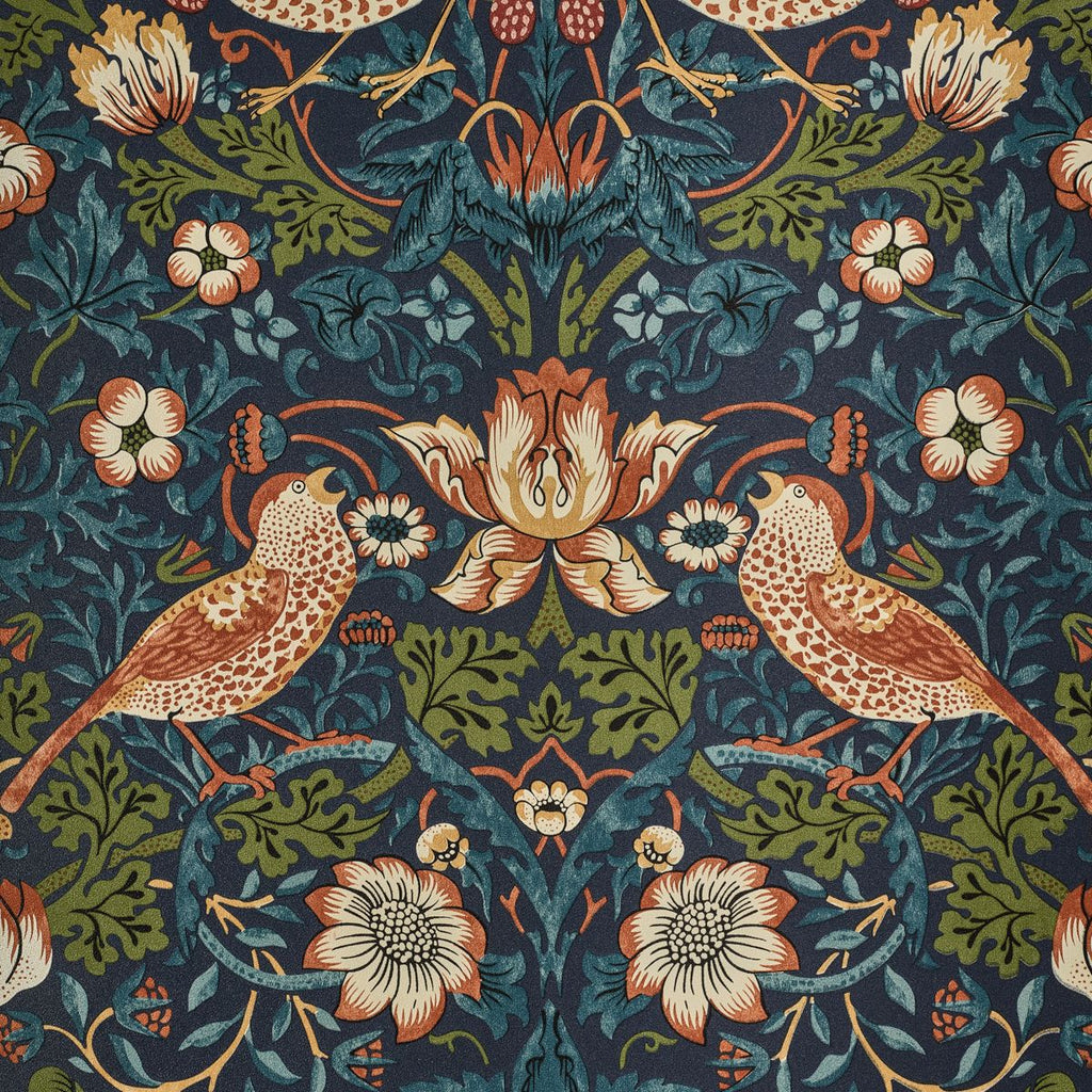 Papel de Parede pássaros e florais estilo clássico - VEN-MT220701