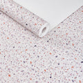 Papel de Parede granilite rose granito terrazzo delicado - VEN-SN5101