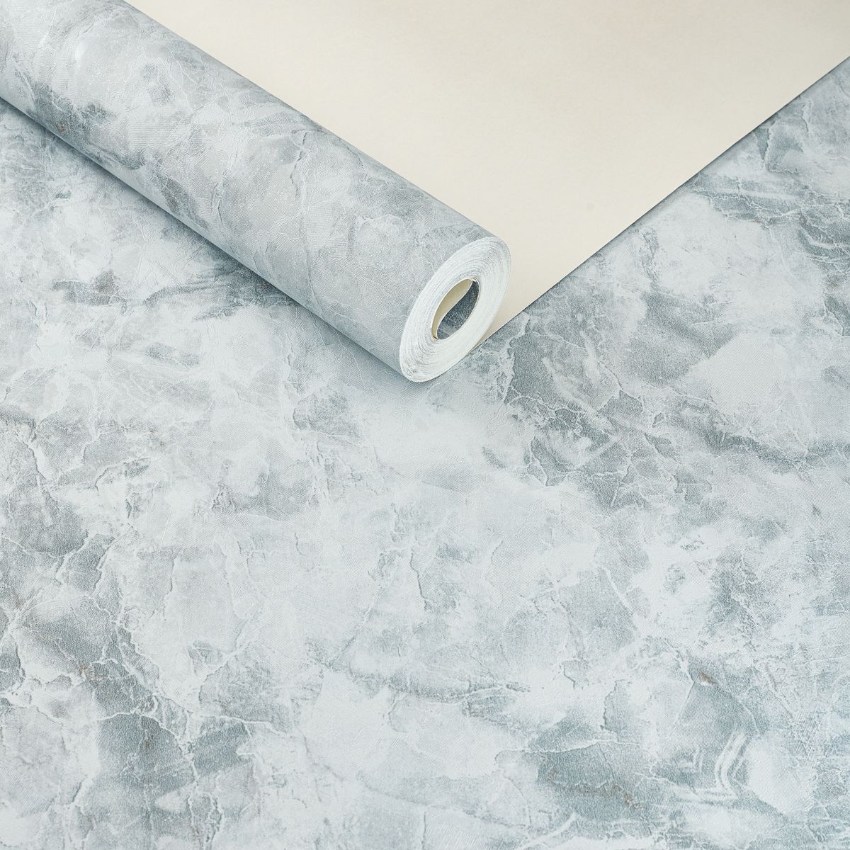 Papel de Parede mármore orgânico blue veios delicados textura - VEN-SN998242