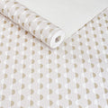 Papel de Parede geométrico arcos bege texturizado - VEN-UGG232201