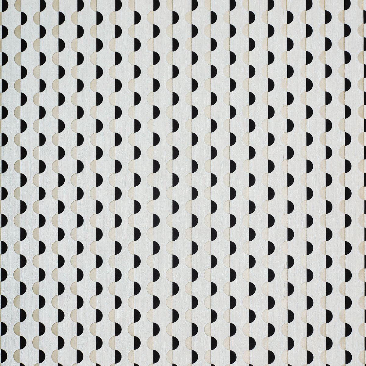 Papel de Parede geométrico arcos branco texturizado - VEN-UGG232203