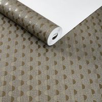 Papel de Parede geométrico arcos marrom texturizado - VEN-UGG232204