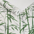 Papel de Parede bambu pincelado verde asiático - VEN-UGG234602