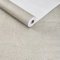 Papel de Parede geométrico bege moderno - VEN-YS979801