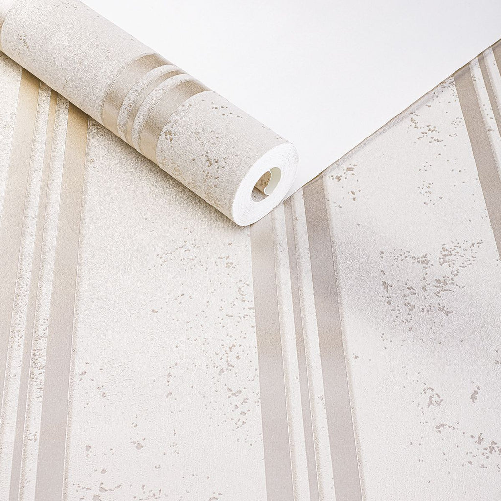 Papel de Parede Listrado elegante gold com textura - ZUM-T501-3