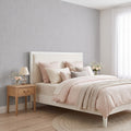 Papel de Parede Efeito linho nobre cinza - ZUM-T517-3
