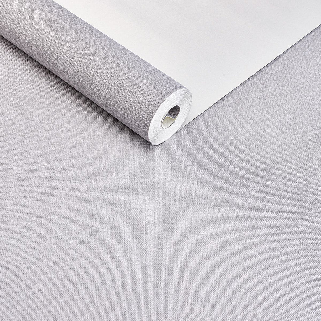 Papel de Parede Efeito linho nobre cinza - ZUM-T517-3