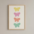 Quadro Infantil Borboletas Baby Aquarela