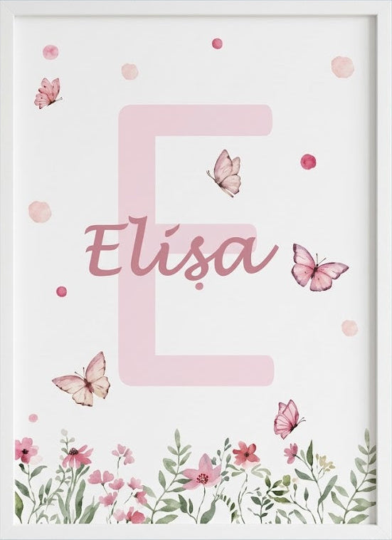 Kit Trio de Quadros Infantis para Menina