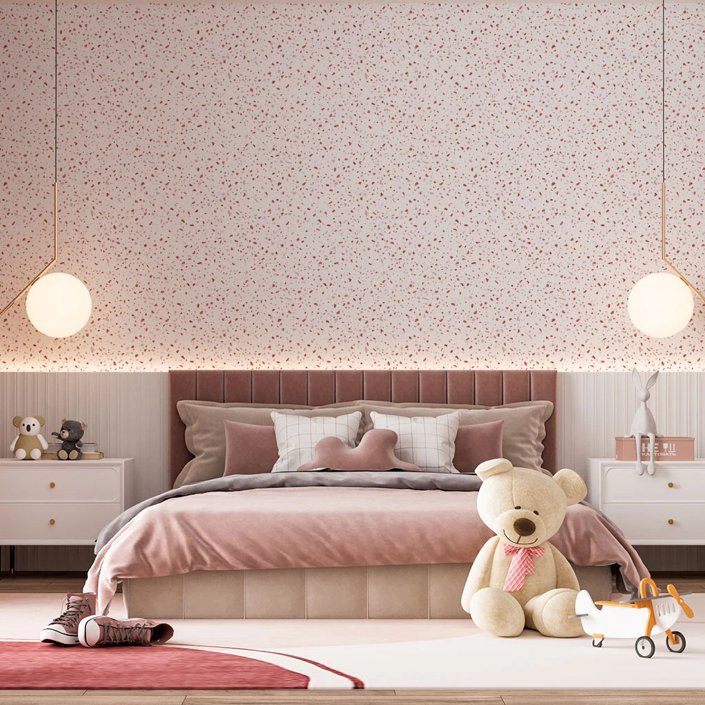 Papel de Parede Non Woven Granilite Rose Gold