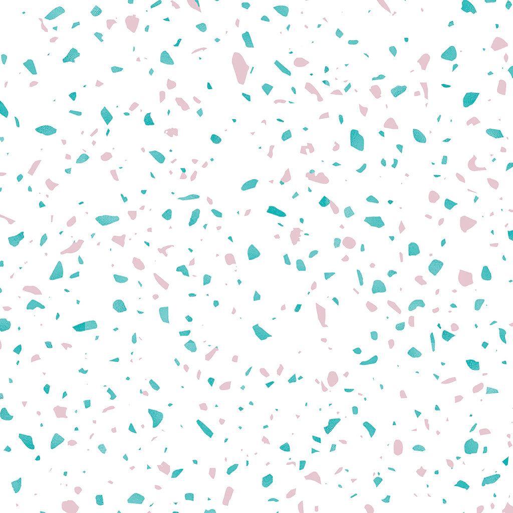 Papel de Parede Non Woven Granilite Tiffany Gold e Rose