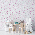 Papel de Parede Non Woven Terrazzo Clean Rosa