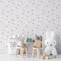 Papel de Parede Non Woven Terrazzo Clean Rose