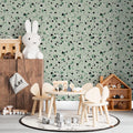 Papel de Parede Non Woven Terrazzo Verde