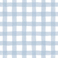 Papel de Parede Non Woven Xadrez Aquarela Azul