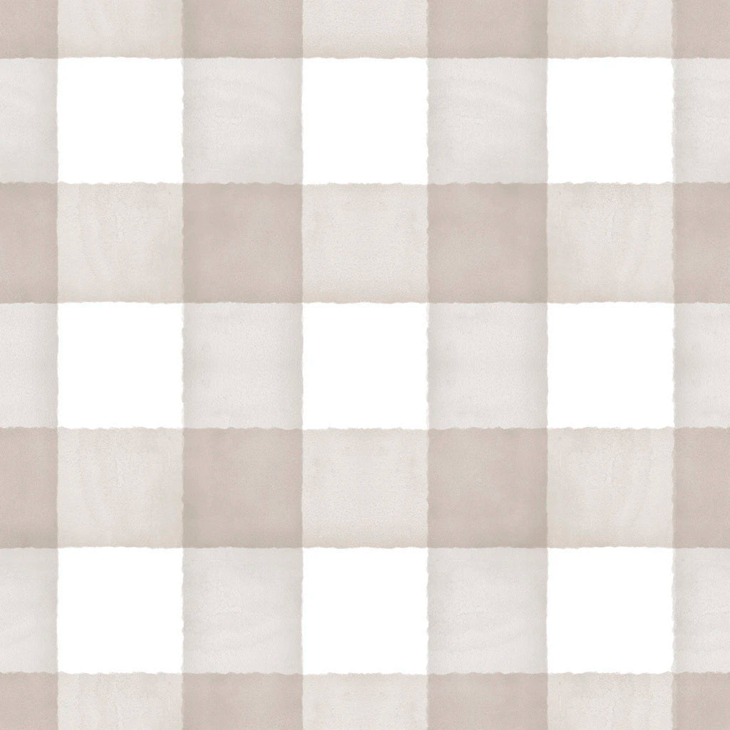 Papel de Parede Non Woven Xadrez Estonado Soft Camurça
