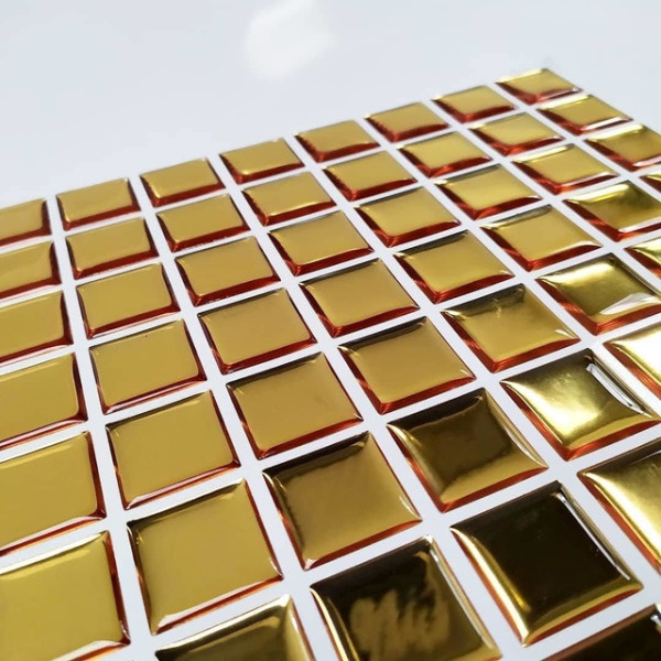 PASTILHA RESINADA DOURADO